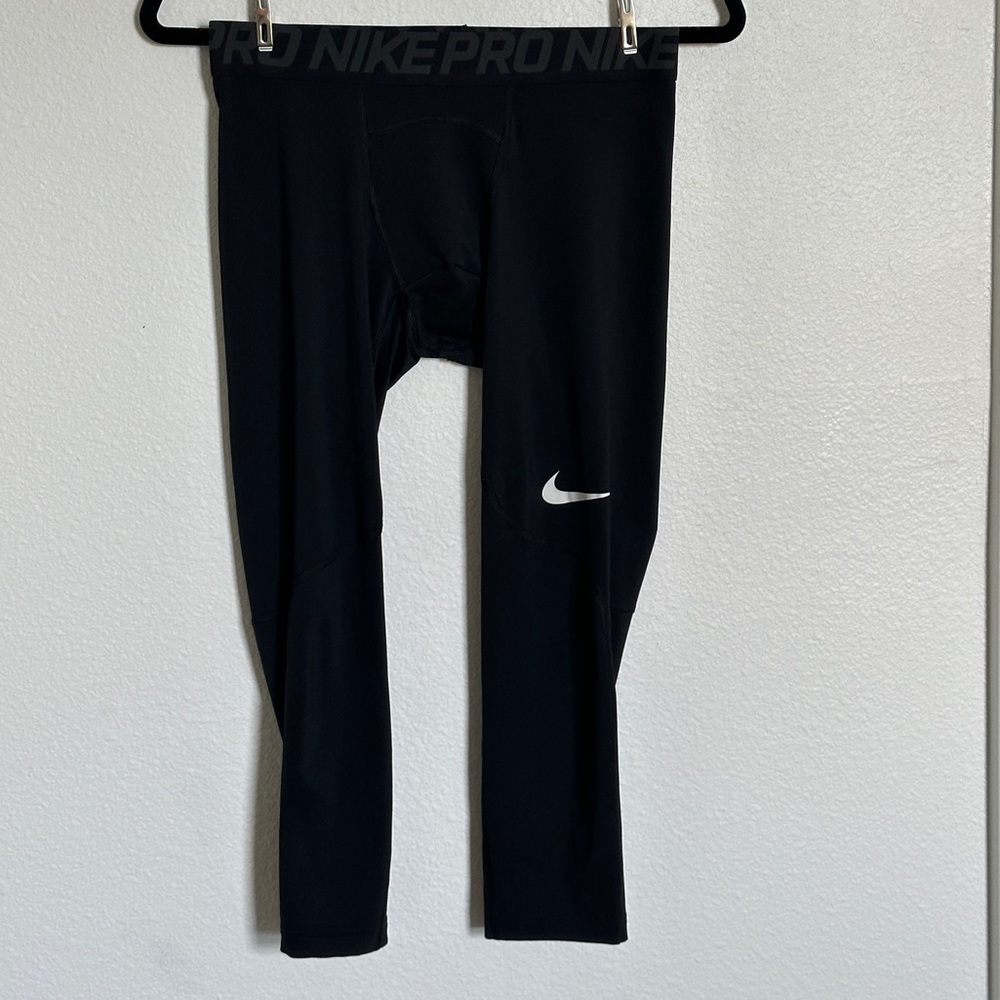 Black Nike Men’s Dri-Fit Compression Leggings